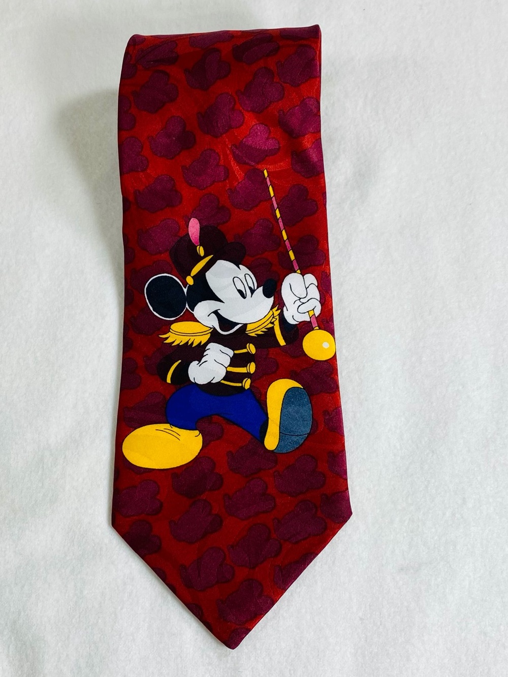 Balancine Mickey Mouse Tie Disney Music Instrument Band Playful Whimsical